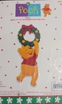 Vtg Bucilla Disney Winnie Pooh Christmas Door Knob Cover Felt Applique Kit. Fixed Price $11.99.