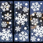 Ivenf Christmas Decorations Indoor Decor: 8 Sheets Extra Large White Snowflak.... Fixed Price $14.44.