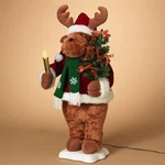 Gerson 24" Electric Holiday Moose Holding Candle Christmas Tree. Fixed Price $98.99.