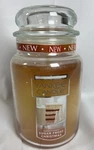 New Yankee Candle Sugar Frost Christmas Large Jar 22OZ. Fixed Price $24.90.
