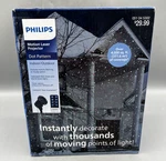 Philips Motion Laser Projector Dot Pattern Christmas Lights New Damaged Box. Fixed Price $33.99.