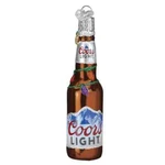 Holiday Coors Light Bottle Ornament. Fixed Price $19.99.