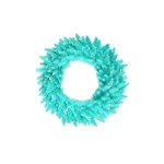 Vickerman 30" Fir Dura-lit Led Artificial Christmas Wreath In Aqua Blue. Fixed Price $106.28.