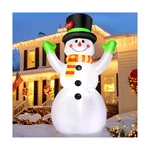 Funfanso 7 Ft Christmas Inflatables Snowman Outdoor Decorations, Giant Blow U.... Fixed Price $78.63.