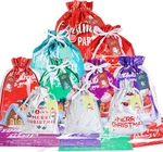 20 Pack Christmas Gift Bags Assorted Sizes 1 Second Wrapping Drawstrings. Fixed Price $29.11.