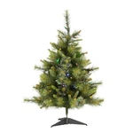 Vickerman 36" Cashmere Pine Multi-color Led Artificial Christmas Tree Green. Fixed Price $123.88.