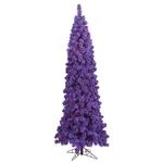 Vickerman 66" Fir Dura-lit Led Artificial Christmas Tree In Flocked Purple. Fixed Price $256.36.