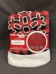 Holiday Time 48 Inch Plaid Tree Skirt W/ Snowflakes Brand New. Fixed Price $12.99.