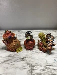 Oriental Trading Resin Thanksgiving Fall Harvest Figurine Set Train 3PC. Fixed Price $23.00.
