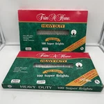 100 Clear Super Brights Indoor Outdoor String Lights Trim Home (set Of 2) Nos. Fixed Price $14.96.