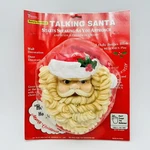 Talking Santa Claus Head Hanging Motion Sensor Telco Light Up Berries Working. Fixed Price $42.46.