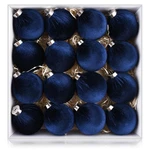 Velvet Ornaments For Christmas Tree Decorations - Navy Blue Ball Or.... Fixed Price $28.02.