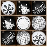 9PCS 4 Inch Large Christmas Ball Ornaments W/ Hooks, For Xmas Tree Holiday Decor. Fixed Price $40.49.