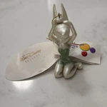 Rare Disney Gallery Ornament - Pearl Tinker Bell Elegant Fairy Pose. Fixed Price $21.95.