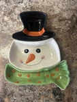 Boston Warehouse Much Fun Condiment Serving Set Snowman 3 Bowls Christmas. Fixed Price $14.99.