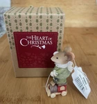 Enesco Heart Of Christmas Mouse On Train 2015 Karen Hahn Rare. Fixed Price $69.99.