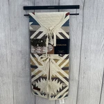 Pendleton Christmas Tree Skirt White Shores 54IN Round Cotton Aztek Mayan Ivory. Fixed Price $49.49.