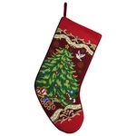 Peking Handicraft Xmas Tree Embroidered Christmas Stocking, 18-INCH Length, P.... Fixed Price $112.55.
