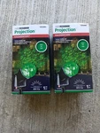 Lo Of 2 Gemmy 35864 Christmas Lightshow Led Projection Kaleidoscope - Green. Fixed Price $49.99.