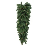 Northlight 54" Windsor Pine Artificial Christmas Teardrop Swag Clear Lights. Fixed Price $65.51.