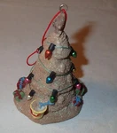 Ganz Christmas Ornament Sand Castle Tree Lights Shells Starfish. Fixed Price $11.95.