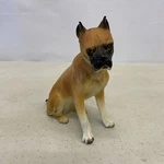 Vintage National Potteries Napco Style Figure Boxer Puppy Sitting Dog Ceramic. Fixed Price $19.99.