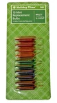 3.5 Volt Christmas Light Bulbs Multicolor Mini For 35 70 140 Strings 10 Pk. Fixed Price $12.99.
