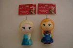Hallmark Frozen Elsa & Anna 4" Glass Christmas Tree Ornament Set - New With Tags. Fixed Price $14.50.