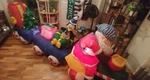 Gemmy Air Blown 11' Inflatable Santa Train. Fixed Price $89.99.