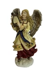 Angel Figurine With Harp 9 Religious Christmas Home Decor Collectible Vtg Gift. Fixed Price $9.86.