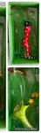 Set Of 2 Department Dept 56 Lollysticks Kym Bowles Christmas Boot Shoe Ornament. Fixed Price $21.99.