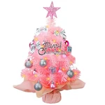 Small Mini Pink Table Top Christmas Tree With 50 Led Lghts 24 Inch /2FT Littl.... Fixed Price $44.69.