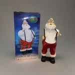 Gemmy Holiday Animated Shake It Up Santa Claus Dancing Christmas Decor Needs 4AA. Fixed Price $64.99.