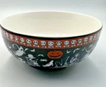 Disney Tim Burton's Nightmare Before Christmas Ceramic Bowl & Color Change Spoon. Fixed Price $18.00.