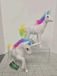 Furry Unicorn Ornament With Rainbow Mane And Tail 4.5INKURT Adler. Fixed Price $24.99.