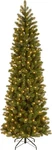 National Tree 7.5' "feel Real" Downswept Douglas Fir Pencil Slim 350 Dual Led. Fixed Price $534.00.