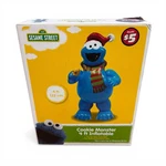 Cookie Monster Inflatable 4FT Christmas Holiday Decoration Sesame Street Sealed. Fixed Price $25.00.