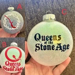 Handmade "queens Of The Stoneage" Christmas Ornaments! See Details!. Fixed Price $9.00.