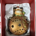Luminary Reindeer Santa Christmas Ornament Reflection Flameless Candle Tested. Fixed Price $21.95.