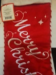 Christmas Stockings Holiday Decorations Merry 19" ES175. Fixed Price $7.87.