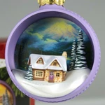 Hallmark Keepsake Ornament Thomas Kinkade Magic Light "the Warmth Of Home" 1997. Fixed Price $12.22.