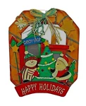 3D Santas Candy Workshop Snowman Birdhouse North Pole Wall Plaque Sign New. Fixed Price $19.95.