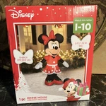 Gemmy Disney Minnie Mouse Christmas Inflatable 5 Ft Lighted Decor Outdoor/indoor. Fixed Price $55.25.