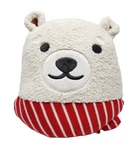 Christmas Beary The Throw Pillow White - Wondershop 12"X13.5" (new). Fixed Price $12.97.