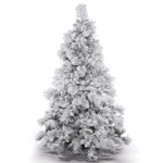 Vickerman Traditional Plastic Christmas Tree With 1616 Pvc Tips In White. Fixed Price $1038.50.