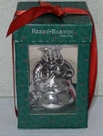 Reed & Barton Christmas Musical Revolving Frosty The Snowman Silverplate New. Fixed Price $27.99.