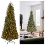 National Tree 7.5 Ft Dunhill Fir Slim Artificial Christmas 600 Clear Lights. Fixed Price $68.95.