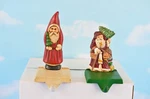 Cast Iron Midwest Import Christmas Stocking Mantle Hangers Old World Santas. Fixed Price $16.99.