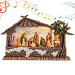 Nativity Christmas Snow Globes - Sets For Indoor, 13.5" La.... Fixed Price $145.69.