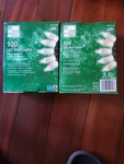 2 Two Light Led Warm White Smooth Mini Constant Christmas L9100094WU01 33FT. Fixed Price $8.99.